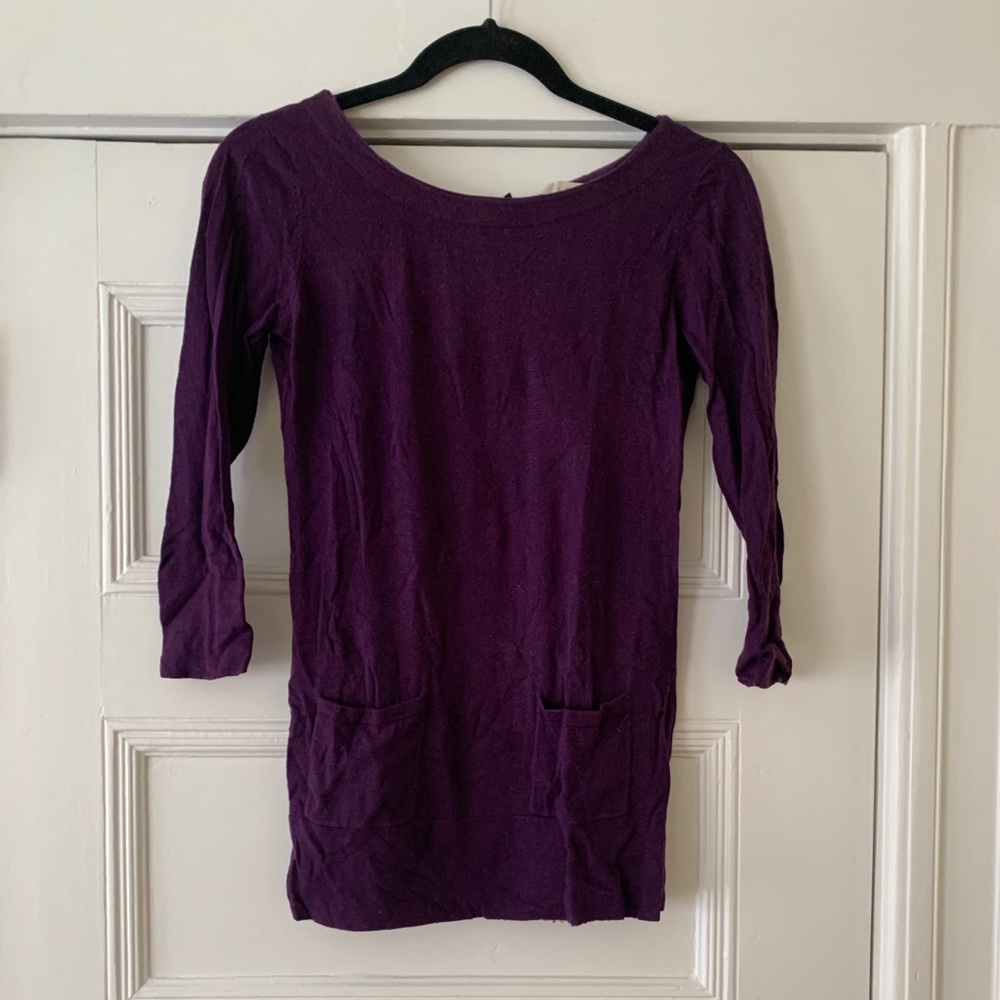Deep Purple Sweater